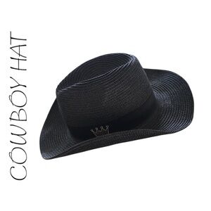 Stylish Black Cowboy Hat